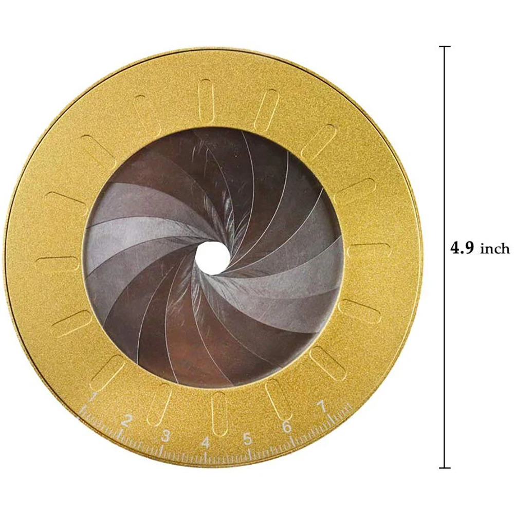 

Adjustable Stainless Steel Round Circle Tool Measurement Creative Drawing Ruler Carry Plotter For industry Draw Round Measuremen