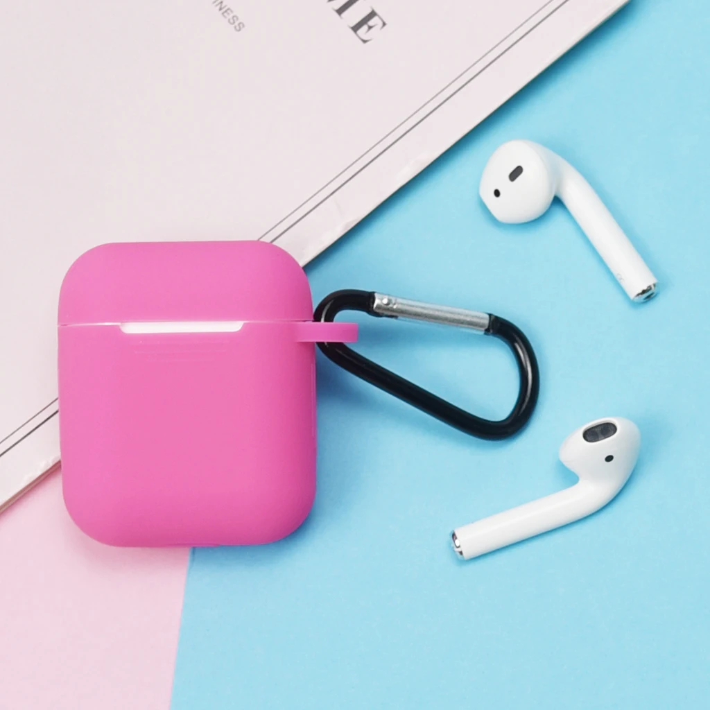 8 Мягкий силиконовый чехол для Apple Airpods противоударный чехол для AirPod 2 1 чехол s ультратонкий протектор чехол для наушников для Airpods - Цвет: 8