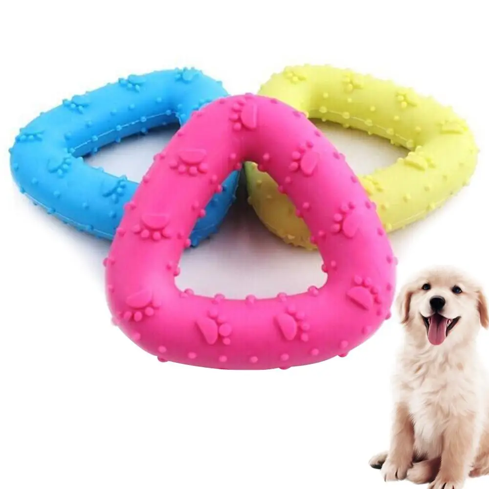 

Pet EVA Training Ring Puller Molar Bite Resistant Bite Floating Toy Puppy Outdoor Interactive Game Playing Non-toxic Toys