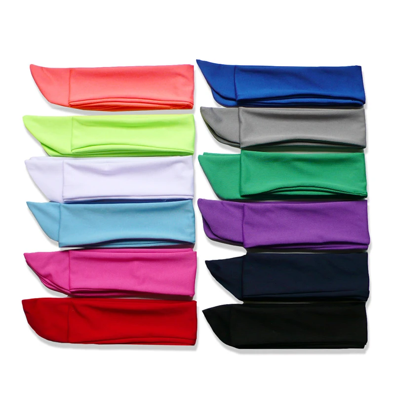 3 шт. повязки на голову для йоги унисекс одноцветные длинные спортивные волос