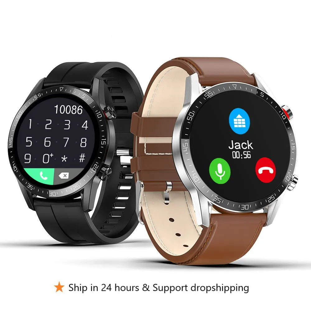 2020 L13 Смарт часы Для мужчин ECG + PPG IP68 Bluetooth кровяное Давление фитнес трекер для