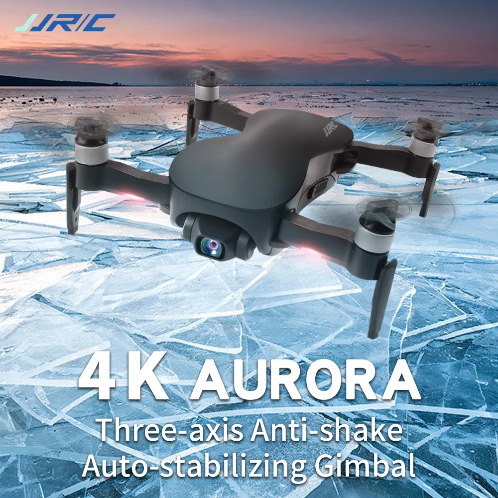 

JJRC Camera 4 K Drone Con Telecamera Professionale Gps Long Distance Foldable Intelligent Flight 3 Axis Gimbal Drohne Quadcopter