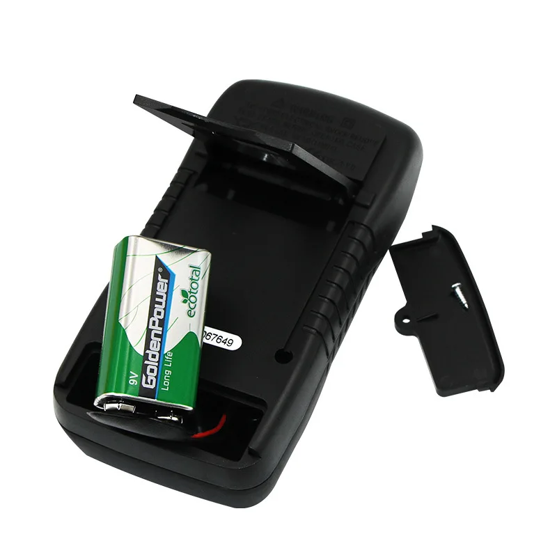 Мультиметр цифровой бытовой малогабаритный SHWNG с портативным зуммером, подсветкой и защитой от перегрева, высокой точности на.