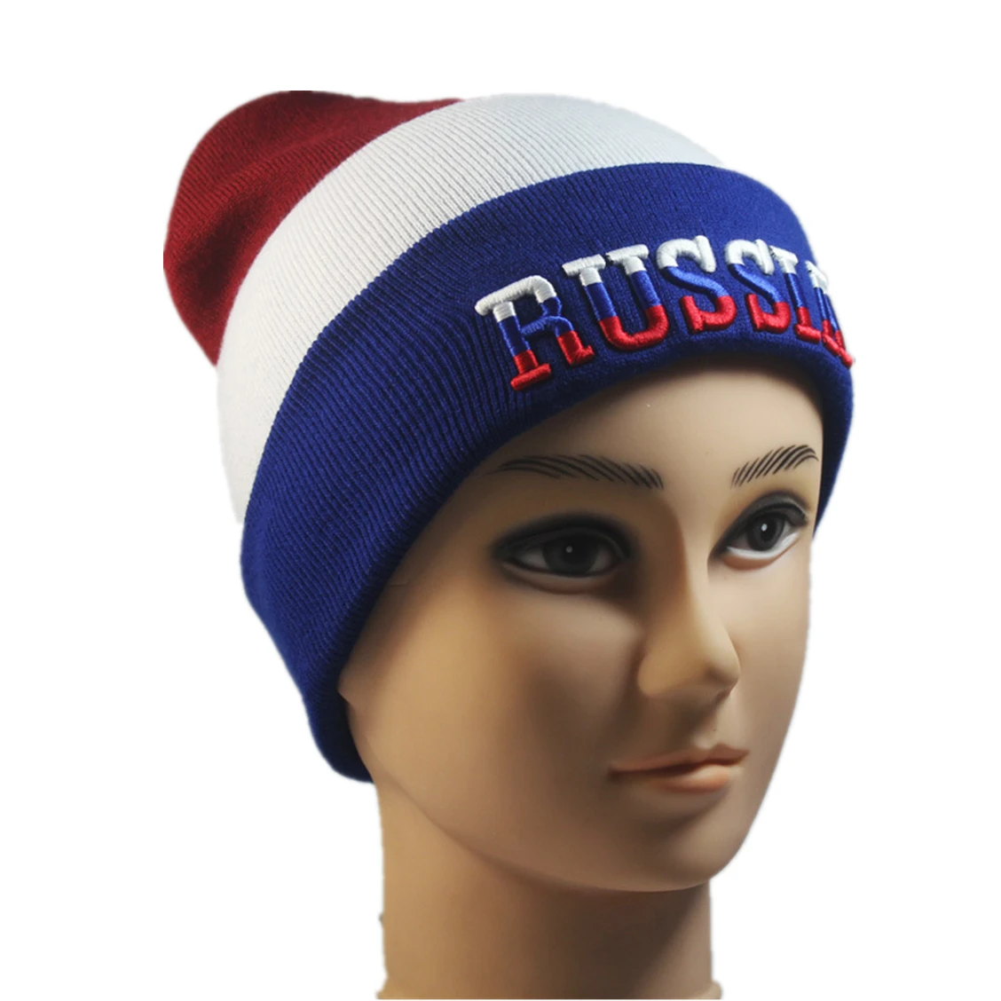 

Unisex Classic Fashion Jacquard Warm Hood Wool Hat Ski Hat Knitted Hat