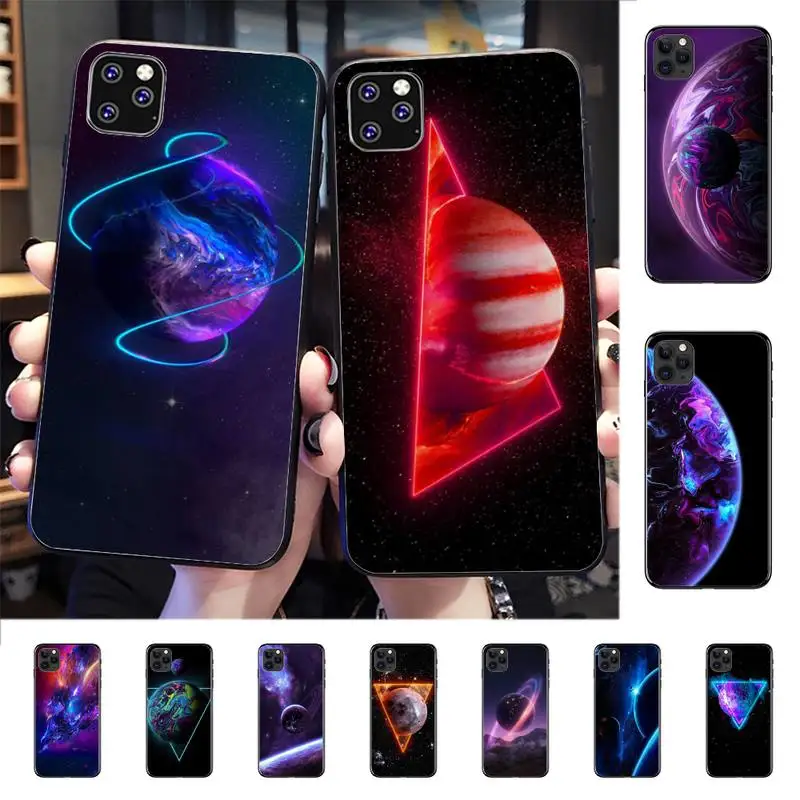 

Space Gradient Phone Case for iphone 13 8 7 6 6S Plus X 5S SE 2020 XR 11 12 mini pro XS MAX