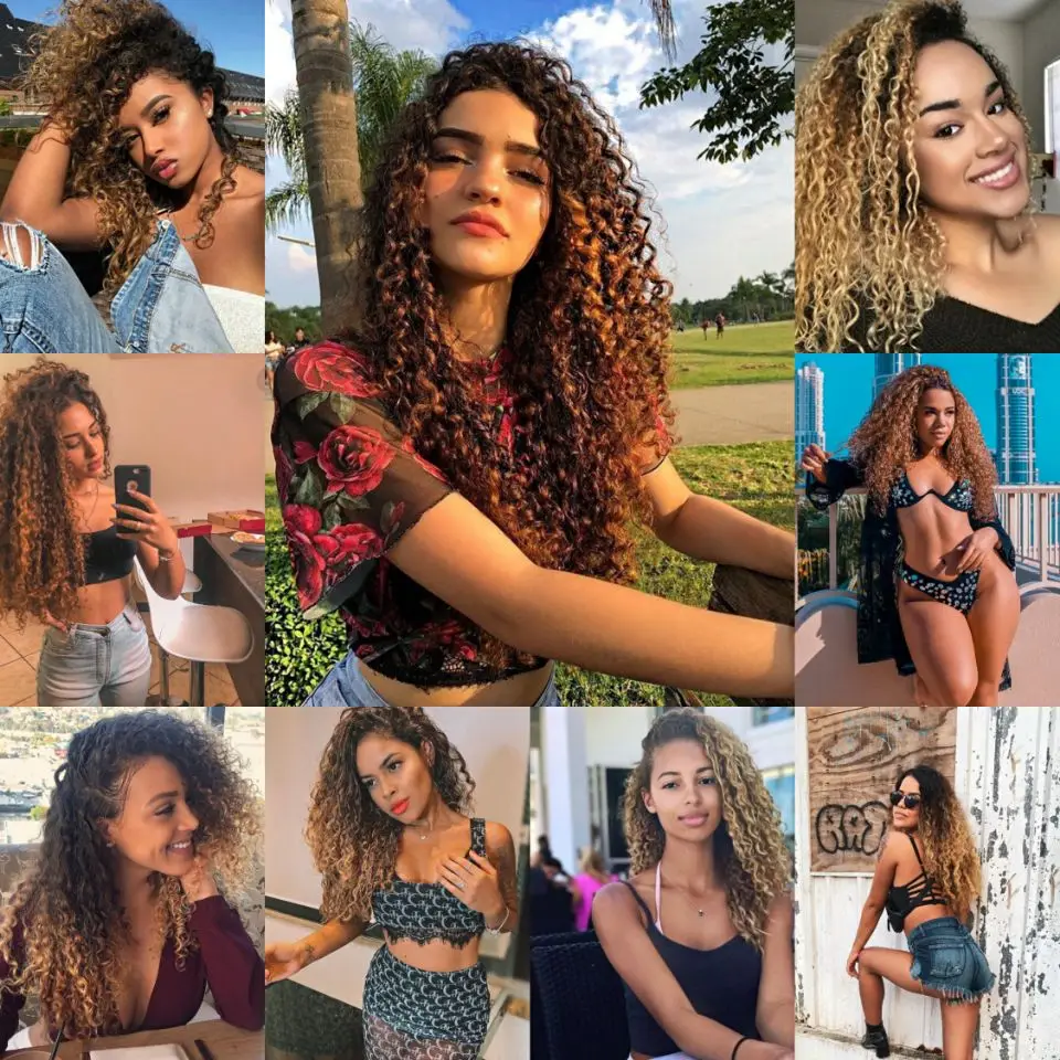 Кудрявые бразильские волосы 3 или 4 пряди средние пропорции|extensions human|extensions