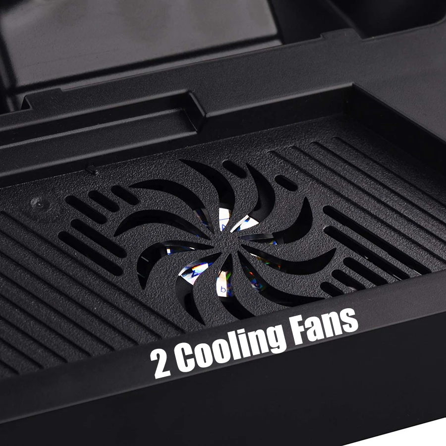 Вертикальная подставка для консоли PS4 зарядное устройство контроллера 2