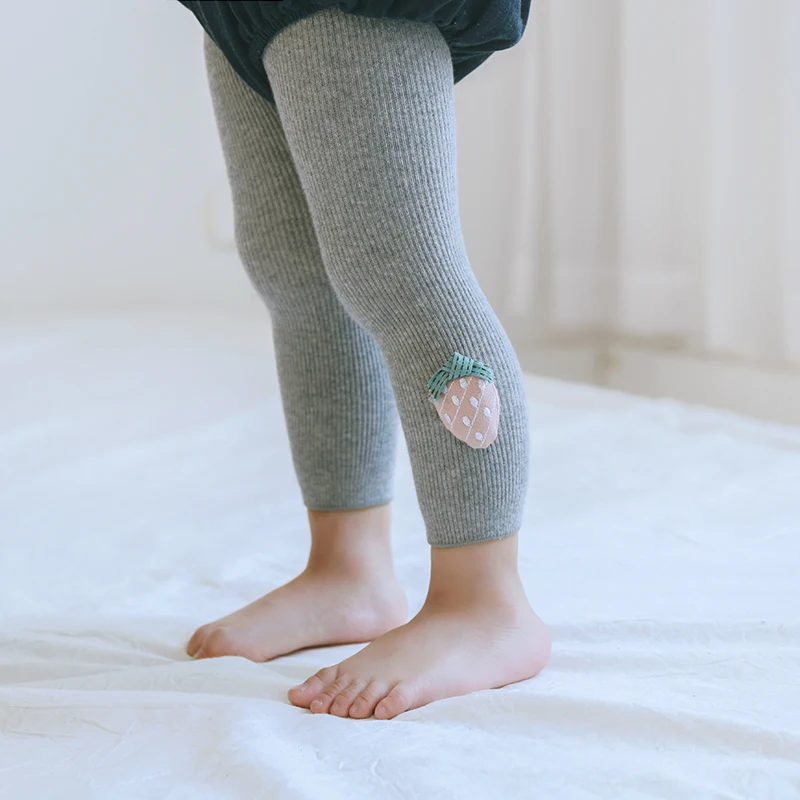 

Autumn Newborn Fashion Pencil Toddler Bottom Baby Girls Pants Cotton Leggings Fruit Print