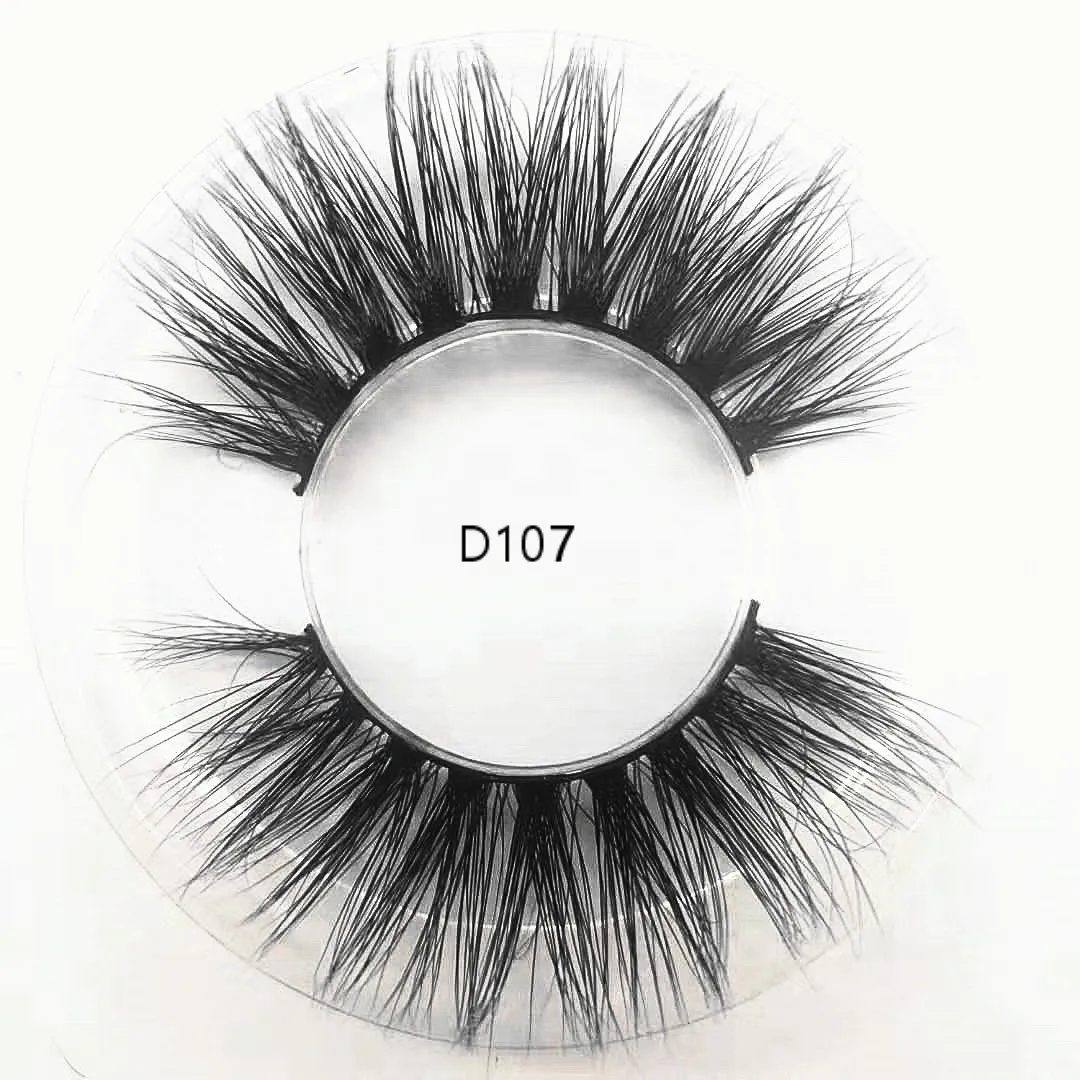 Пушистые объемные длинные 18 мм естественные крест-накрест норковые ресницы