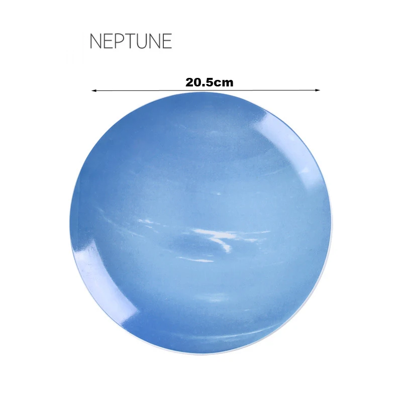 Neptune Креативная Настенная Декорация в скандинавском стиле, космическая солнечная система, украшения на планету, астронавт, керамическая планета, украшение для дома, подарок - Цвет: Neptune