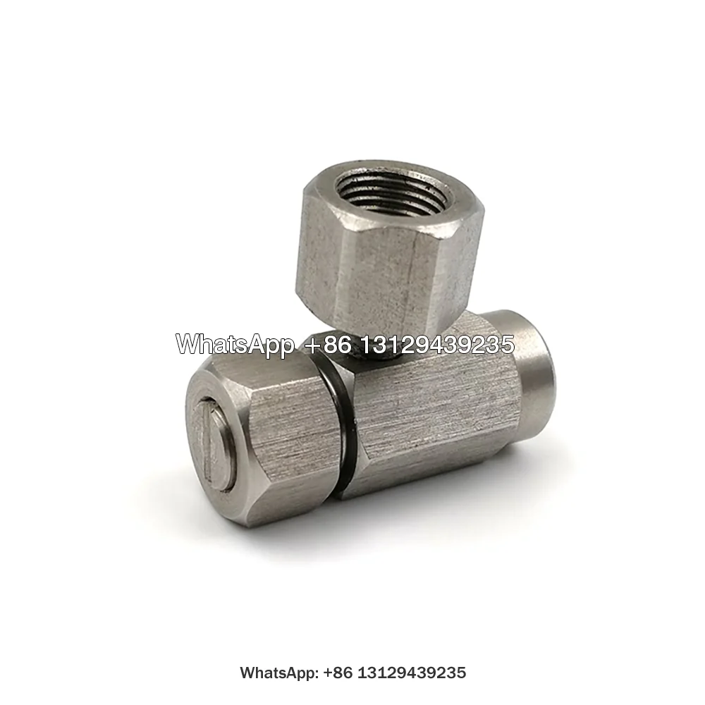 Форсунка атомизации мелкой туманообразной струи VVEA Mini Type Air Water Spray Fan-Shaped Two-Fluid.