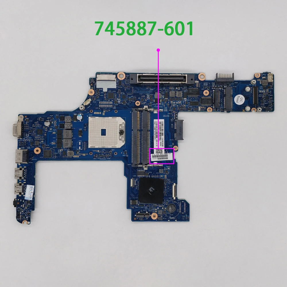 Genuine 745887-601 745887-001 745887-501 6050A2567102-MB-A03 Laptop Motherboard for HP ProBook 655 G1 NoteBook PC