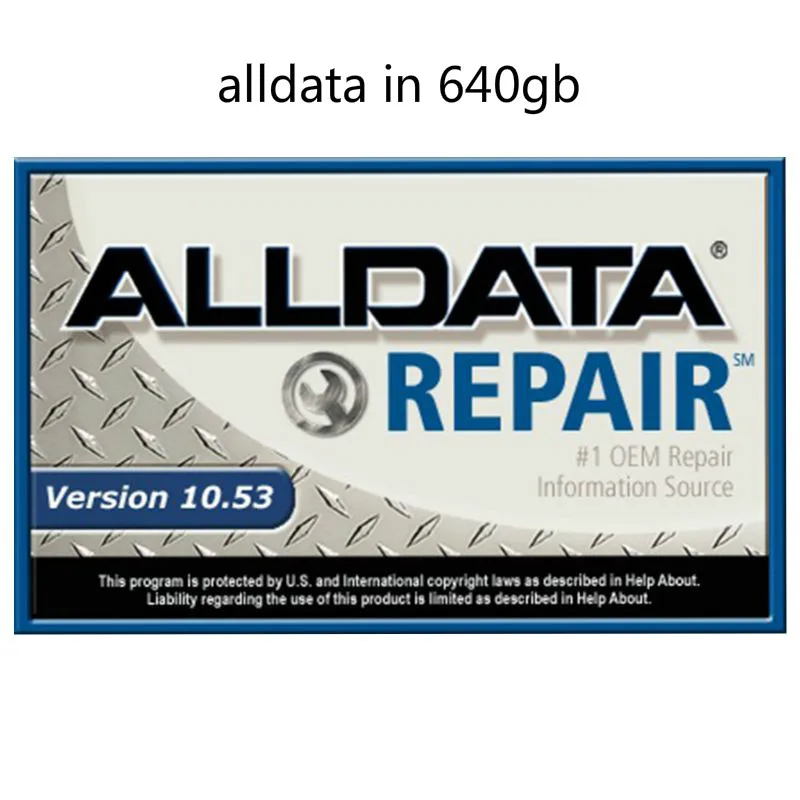 Программное обеспечение для ремонта автомобилей Alldata 2021 10 53 в все программное