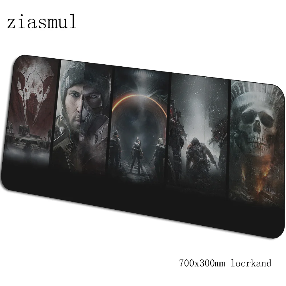 Коврик для мыши tom clancy's the division, 70x30 см, игровой коврик для мыши из натурального каучука, офисный коврик для ноутбука, коврик для мыши, игры, pc gamer, коврики - Color: pattern 10