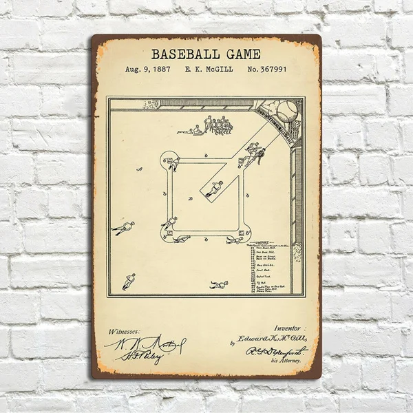 

Juego de campo patente de Metal Винтаж signo оловянные булавки Вверх letrero de Metal de pared de СРА (20 см x 30 см) SHH39