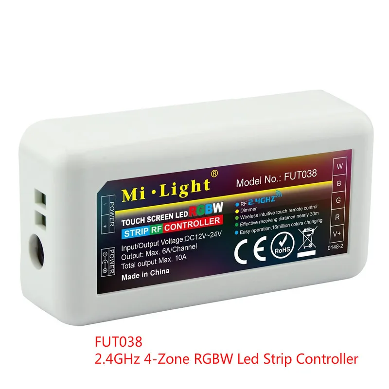 Mi Light 2 4G DC 12V 24V FUT035 FUT036 FUT037 FUT038 FUT039 RF беспроводной одиночный диммер CCT RGB RGBW +
