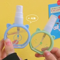 50ml spray bottle disinfection alcohol dispensing spray bottle cute silicone perfume spray empty bottle travel easy to carry