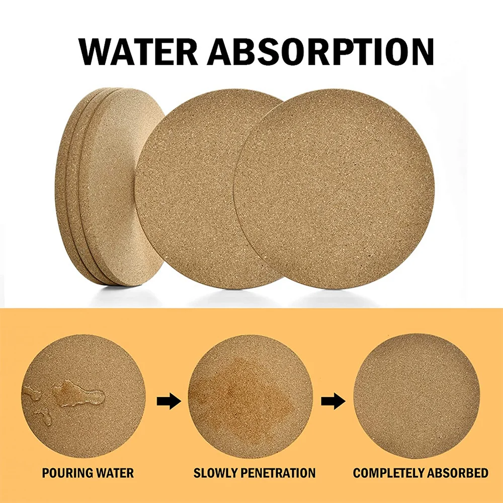 1 шт. термостойкая круглая подставка для напитков 19 см |