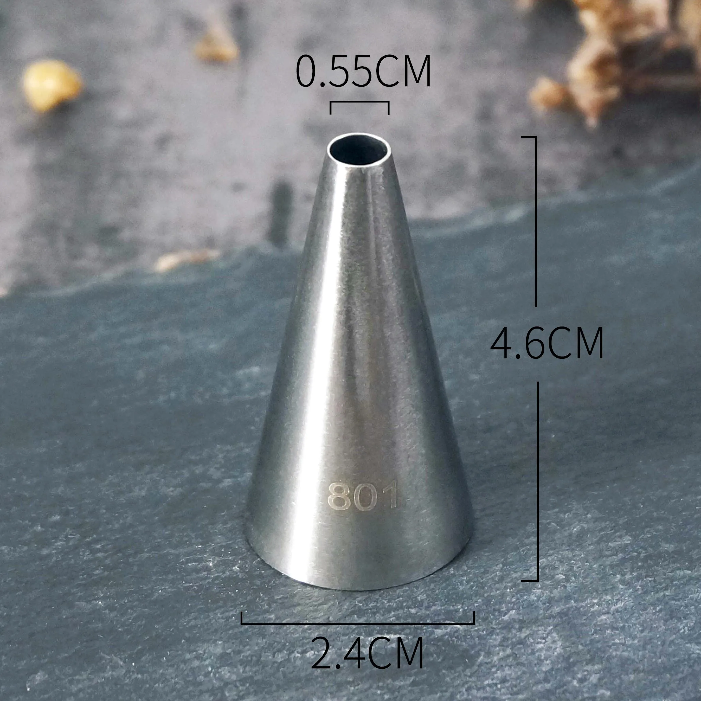 

Круглые кондитерские насадки из нержавеющей стали