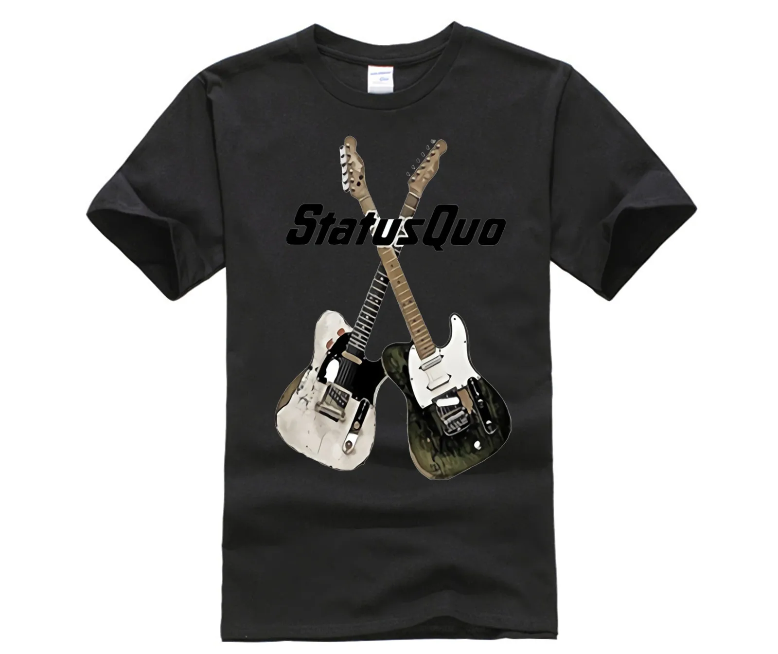 2020 пользовательские футболки печать логотипа на рубашке Men'S Status Quo Band Album On The Level