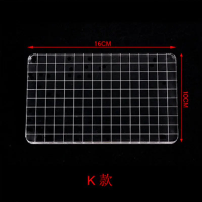 Многоразмерный акриловый прозрачный штамп резиновый лист блок|Штампики| |