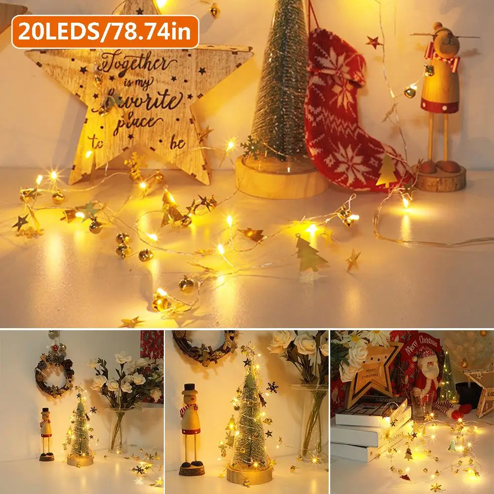 

LED Christmas Light String Room Snowflake Decoration Christmas Light String Holiday Decoration Light String