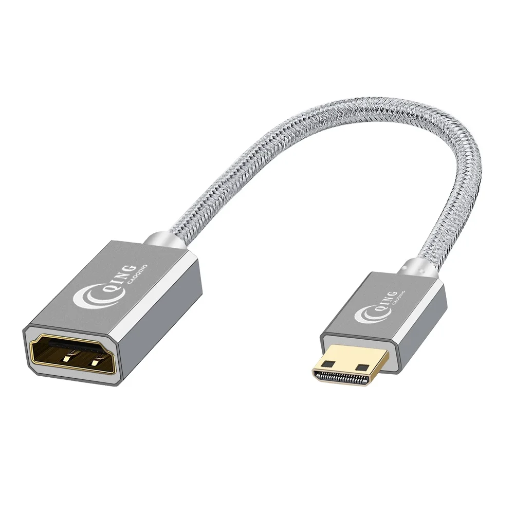 Мини адаптер HDMI мини штекер гнездо 4K Удлинительный преобразователь для планшета