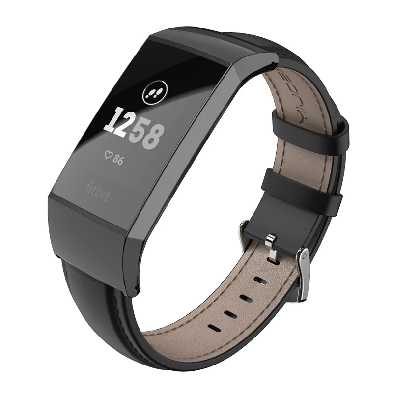 Для Fitbit Charge 3 ремешок Pulseira для взрослых умный Браслет-петля fit bit charge кожаный часов
