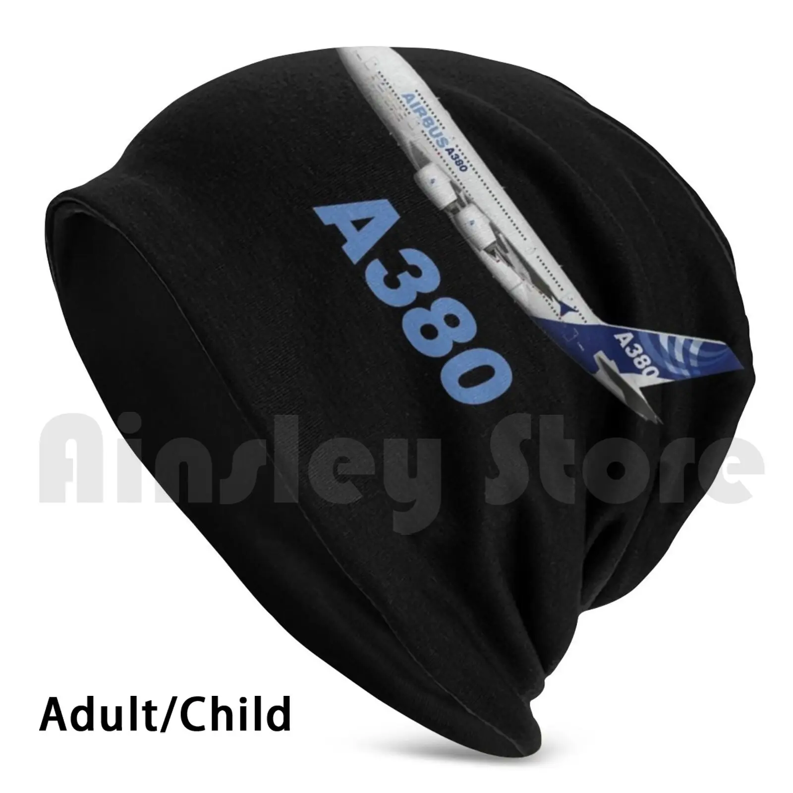 

Airbus A380 Beanies Knit Hat Hip Hop Aviation Pilot Airplane Plane Flying Flight Fly Avgeek Boeing