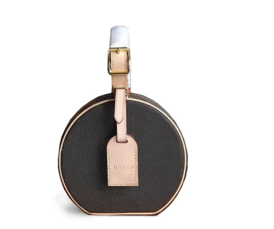 

Female bag 2021 new mini portable round cake bag luxury shoulder bag messenger bag brand handbag