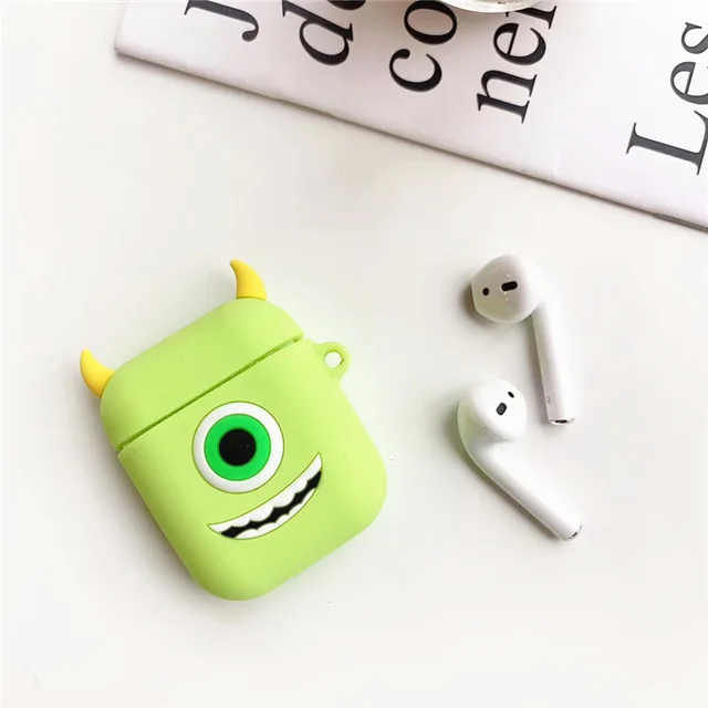 13 Мультфильм Железный человек Капитан Америка наушники чехол для Apple AirPods i12 i10 i13 TWS силиконовый чехол шнур для связки ключей Человек-паук стенд - Цвет: 13