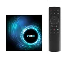 Приставка Смарт-ТВ T95 H616, Android 10, Wi-Fi, поддержка 6K 3D, YouTube, Google Play, голосовой помощник, 4 ГБ, 64 ГБ, 2021 TVBox Set