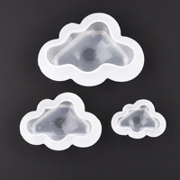 silicone mold resin casting molds 3d cloud soap candle molds for resin epoxy crystal crafts diy jewelry making tools