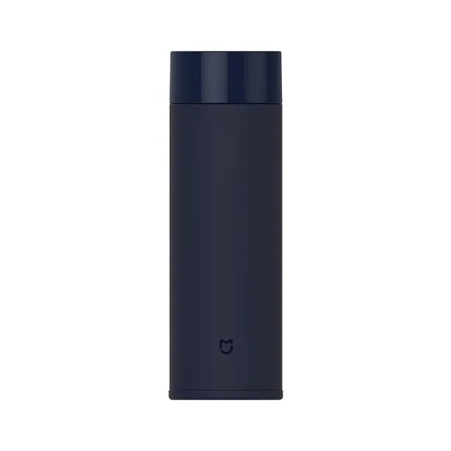 Blue Новейший Xiaomi Mijia мини переносной термос 350 мл Легкий 304 из нержавеющей стали Вакуумная чашка-термос для путешествий бутылка для воды - Цвет: Blue