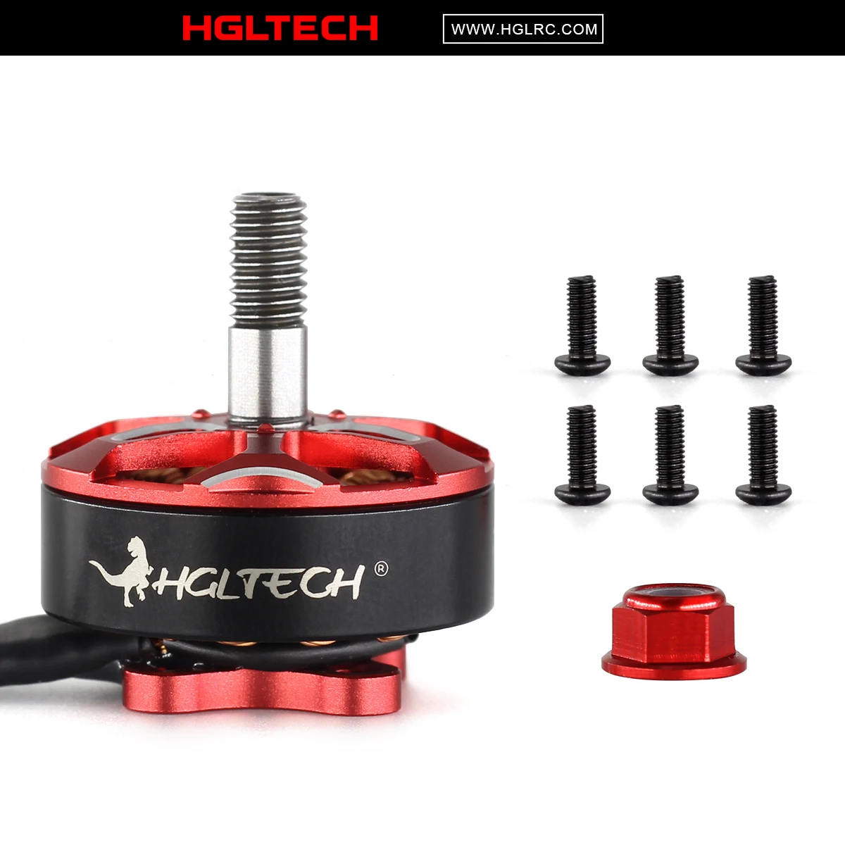 Бесколлекторный двигатель HGLRC FD2306 2450KV 4S 1600KV 6S для радиоуправляемых FPV гонок Freestyle 5