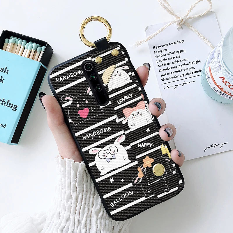 Чехол для телефона с милым 3D кроликом Xiaomi Redmi Note 8T 5 6 7 8 Pro Go K20 7A 8A S2 задняя крышка