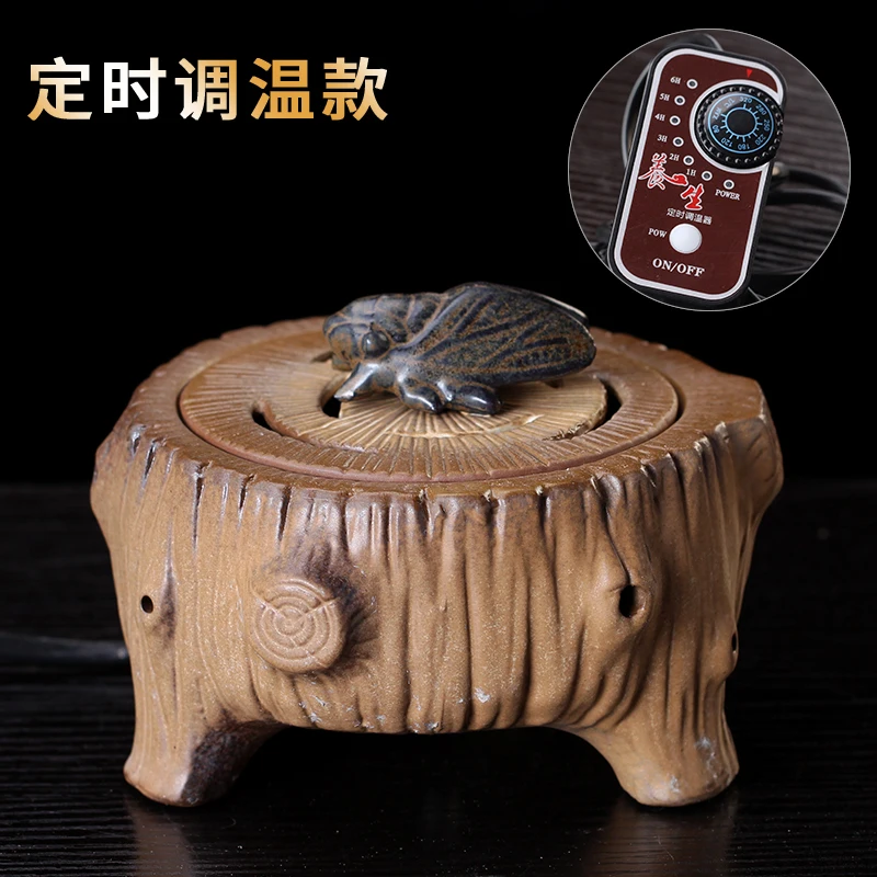 Антикварная электрическая горелка ладана фарфоровая курильница ручной работы