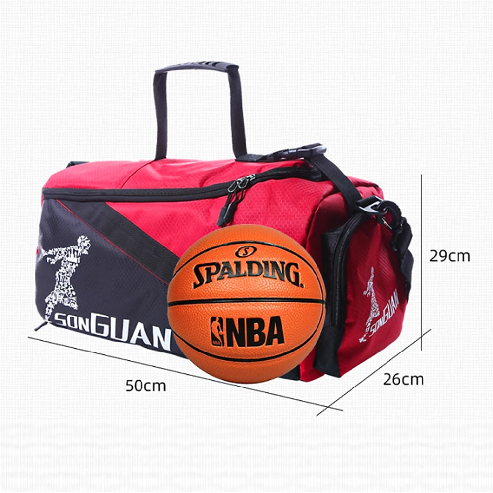

Waterproof Swimming Pool Bag With Shoe Compartment Outdoor Travel Sport Bags Lightweight Gym Yoga Large Luggage Handbag XA355Y