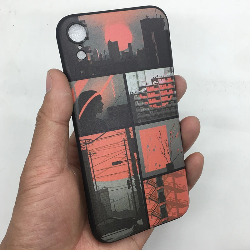 Bioumei пустые глаза Силиконовый ТПУ чехол для iPhone 11 задняя крышка оболочка 11Pro Max XR X