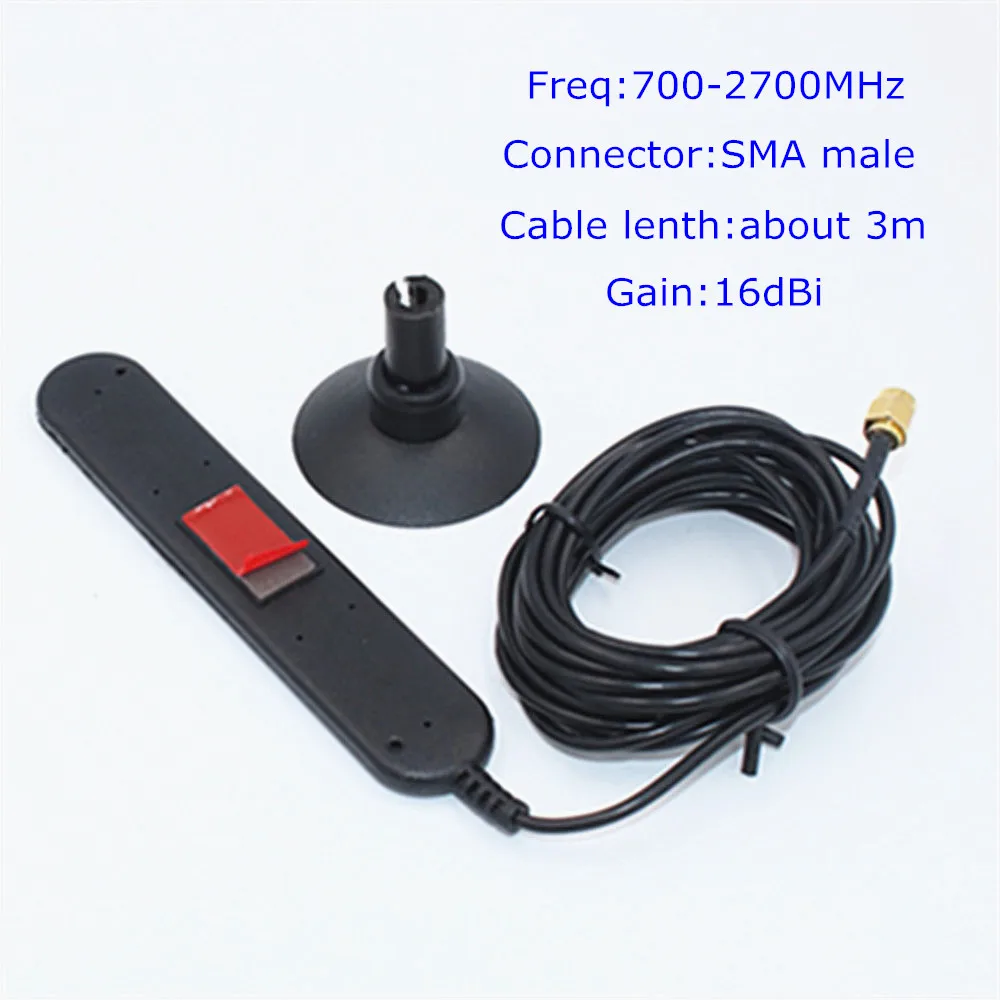 3g LTE антенна 4G модем WiFi SMA Мужской 16dBi 3 м кабель 700-2700 МГц для huawei B310 B315 zte dongle роутеры