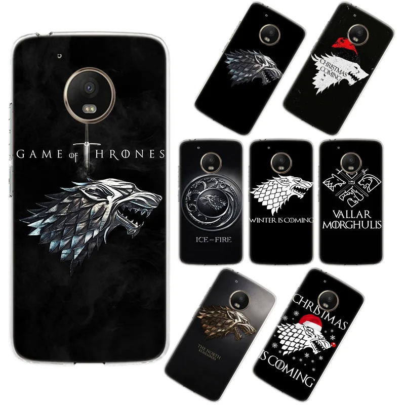 Чехол для телефона Game of Thrones Motorola G8 G6 G5S G5 G7 MOTO Play E6 Plus Power мягкий чехол из