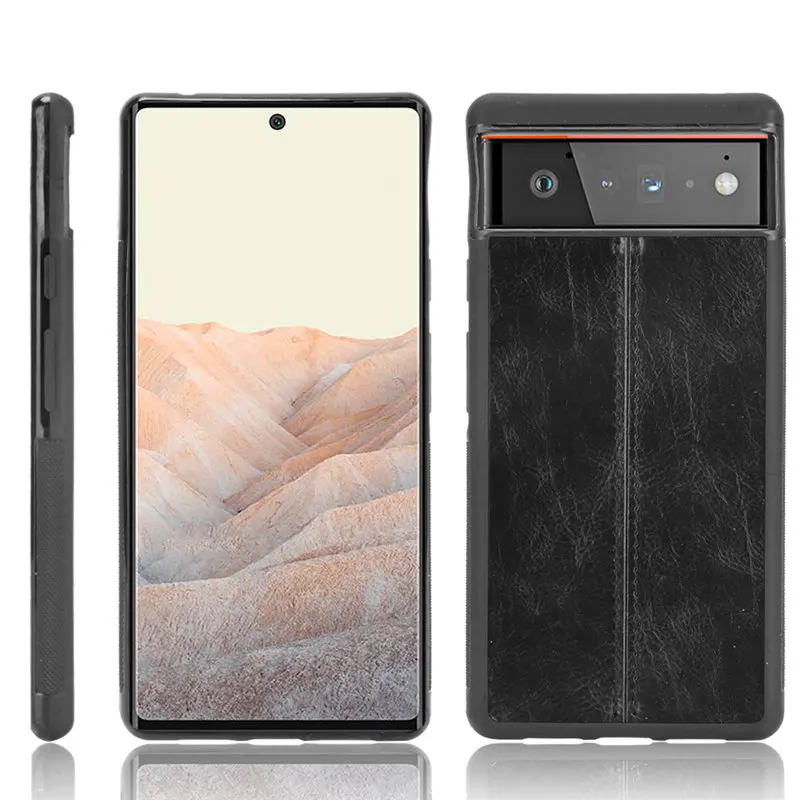 

Case for Google Pixel 6 Pro Pixel6 PU leather Skin Hard Cover Phone Case For Google Pixel 6 Pro Pixel6Pro 5G Cover Protector