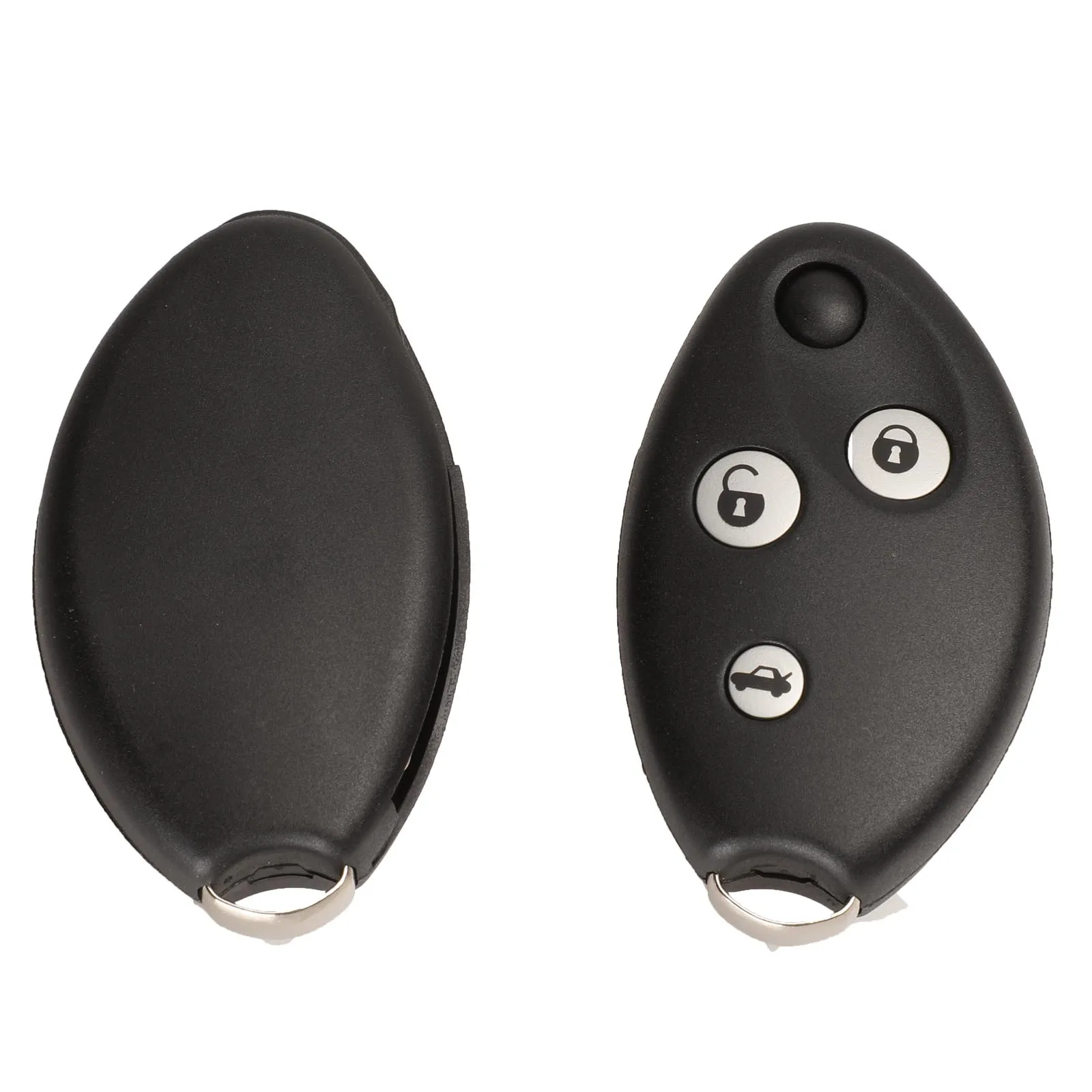 key shell Jingyuqin 3 кнопки дистанционного флип Брелок оболочка для Citroen Xsara C4 C5 авто ключ чехол - Количество кнопок: key shell