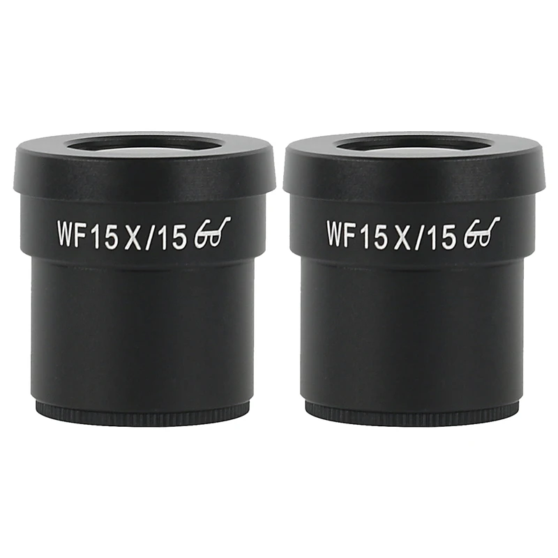 Фото Одна пара окуляров WF10X WF15X WF20X WF25X WF30X для стереомикроскопа широкое поле 20 мм 15 10 9 Одна пара окуляров WF10X WF15X WF20X WF25X WF30X для стереомикроскопа широкое поле 20 мм 15 10 9