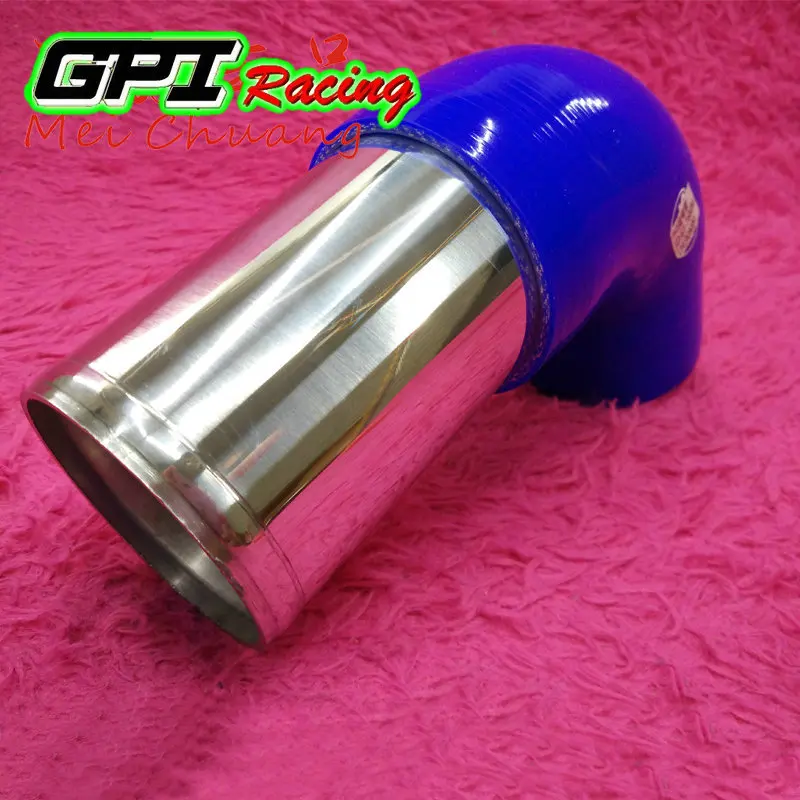 GPI Alloy 38mm 1 1/2&quotinch New Aluminum Hose Adapter Joiner Pipe Connector Silicone NEW | Radiators & Parts