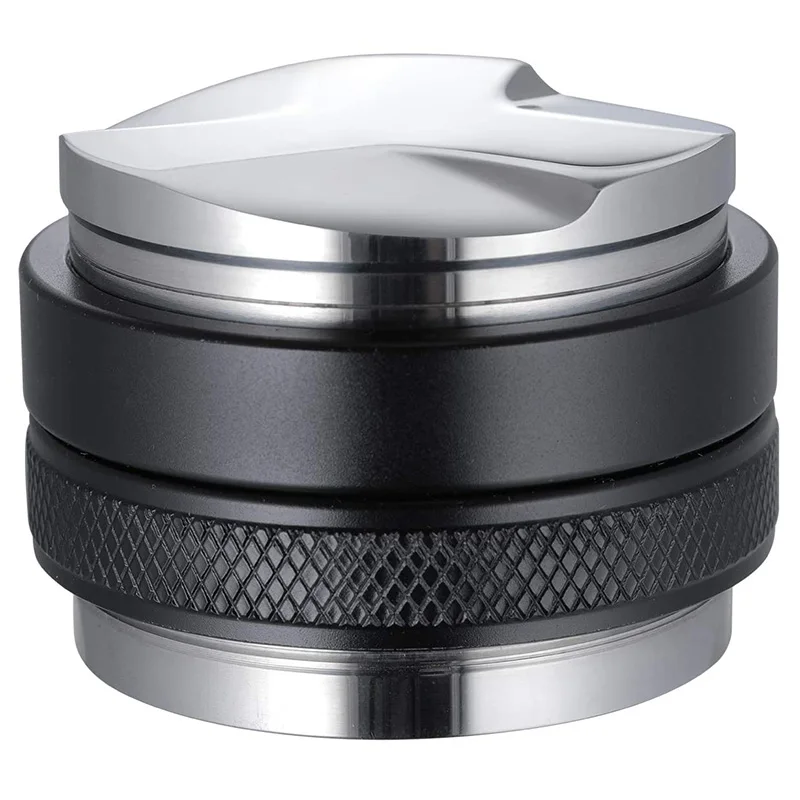 

53mm Double-Head Coffee Tuner for 54mm Portafilter with Adjustable Depth Professional Manual Espresso Pounder