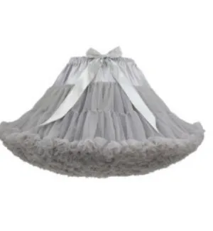 Light Gray Горячая Распродажа женские Мини Тюль для нижней юбки пышная короткая винтажная Свадебная подвенечная Нижняя юбка рокабилли пачка - Цвет: Light Gray