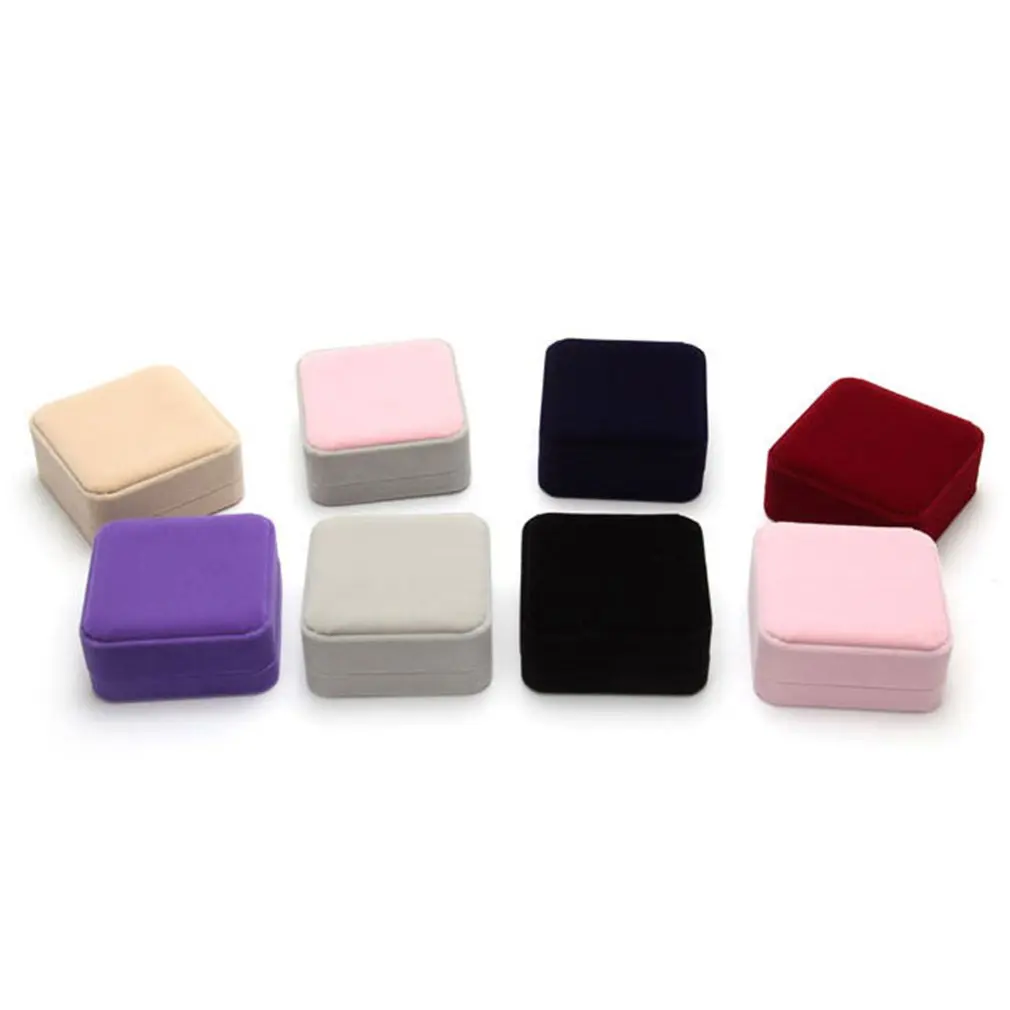 Мини ювелирные изделия Кольцо Подарочная Дисплей упаковки подарков картонная