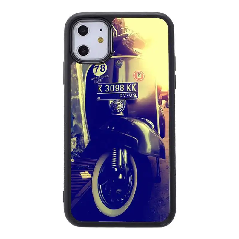 Чехол для телефона Vespa скутера велосипеда мотоцикла Iphone 5 SE 2020 6 6s 7 8 plus X Xr XS 11 12 13 Mini