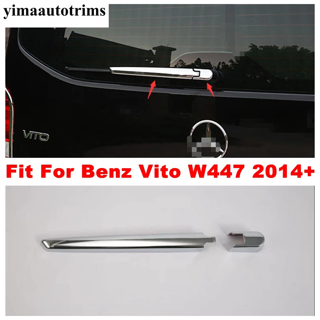

Rear Windshield Window Windscreen Rain Wiper Cover Trim Fit For Mercedes-Benz Vito W447 2014 - 2018